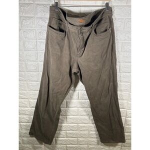 Tommy Bahama Mens Pants‎ 42x30 Brown Gray Cotton Blend Relaxed Fit Casual